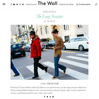 The Wall by Elin Kling - NYC
